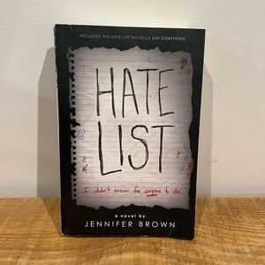 Hate lost by‎ Jennifer brown book EUC
